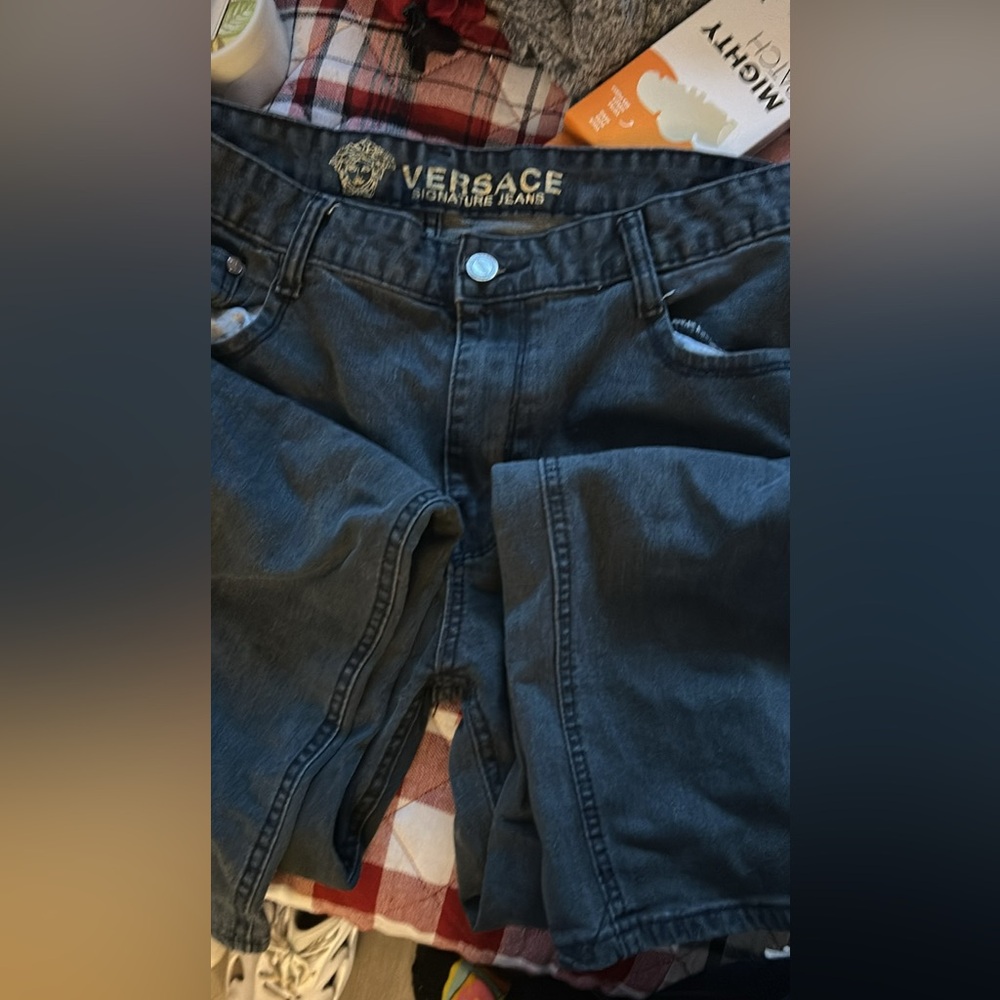 Versace Dark Blue Relaxed Jeans